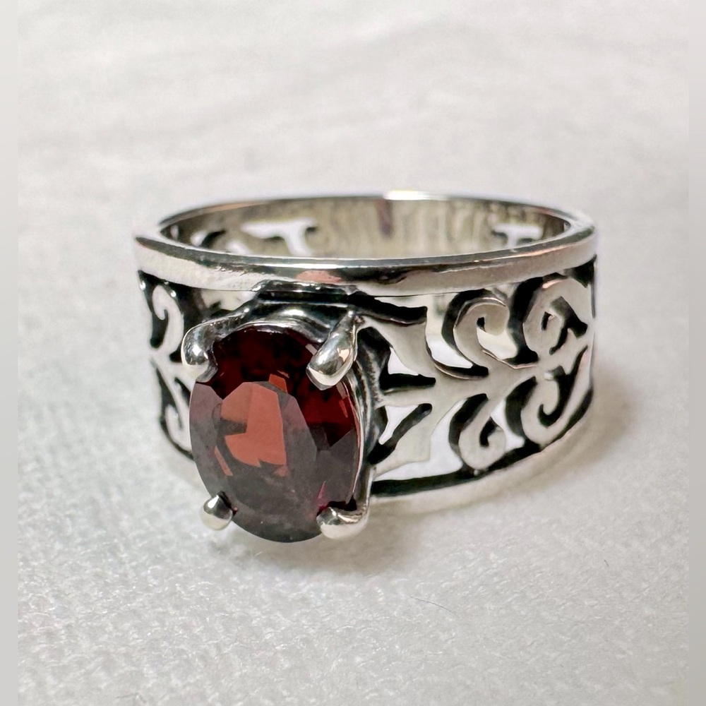 James Avery Adoree Garnet Ring